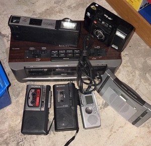Lot Of Old Electronics