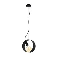 Eglo Pendelleuchte Maidenhead 1 Flammige HäNgelampe Vintage Schwarz E27