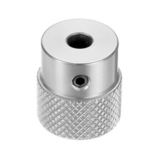 Anodization Aluminum Alloy Handwheel 5mm Bore 20mm OD Knurled Knob with Wrench