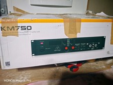 Behringer KM 750 750W Stereo Power Amplifier Amplificatore PA Finale 200w RMS X2