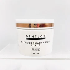 DRMTLGY Microdermabrasion Facial Scrub and Face Exfoliator Non Abrasive Sealed