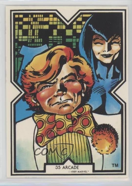 1989 Comic Images Excalibur Arcade #35 d8k