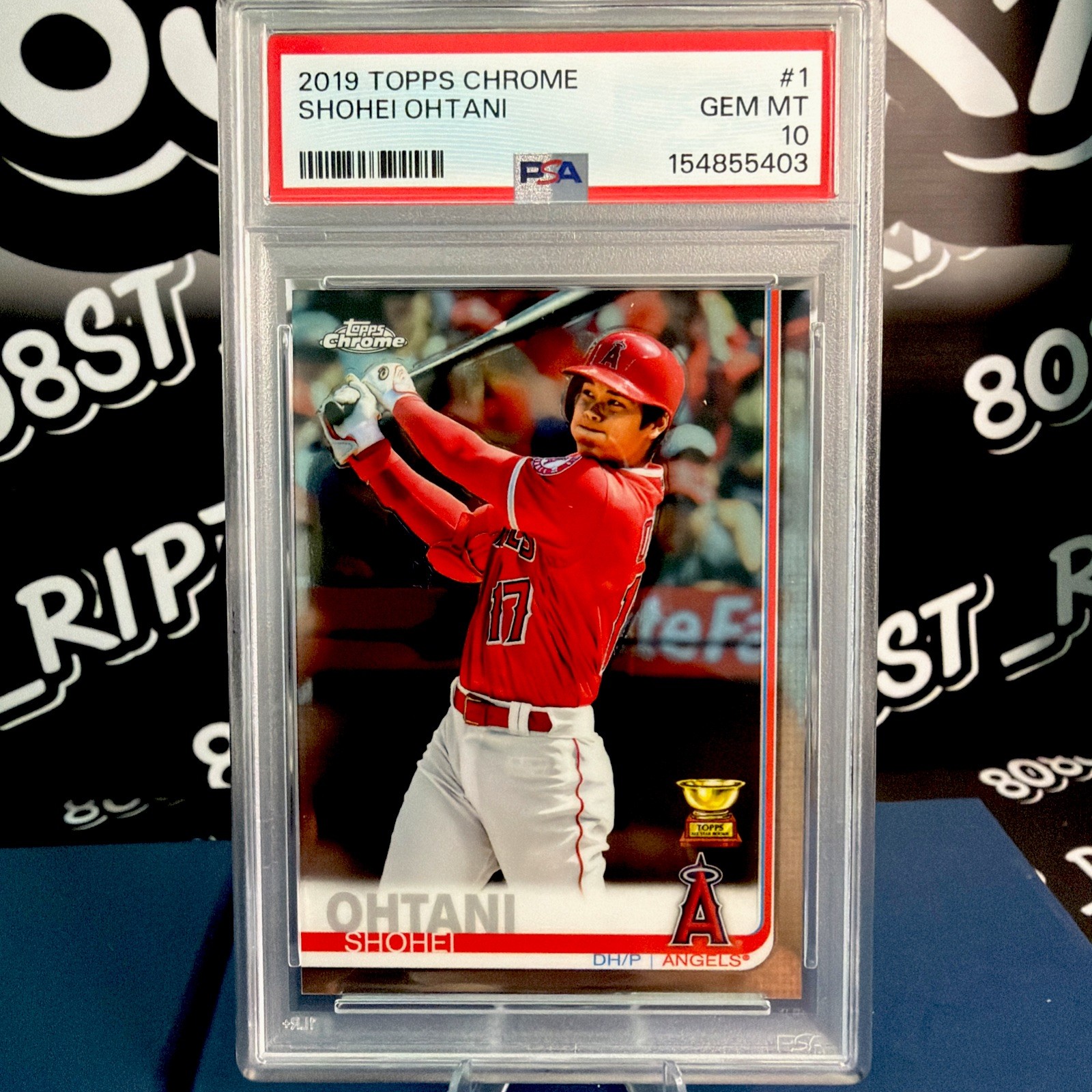 Shohei Ohtani 2019 Topps Chrome Rookie Cup PSA GEM MINT 10