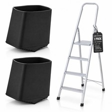 2 Pack Ladder Foot Covers, Non-Slips Ladder Feet Pads for Floor Protector - F...