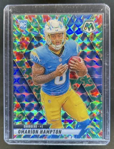 2025 Panini Mosaic Football Cookies Omarion Hampton #335
