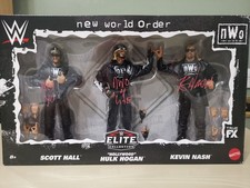🤼 WCW/WWE NWO/New World Order Figure Set Signed By Kevin Nash Elite Collection