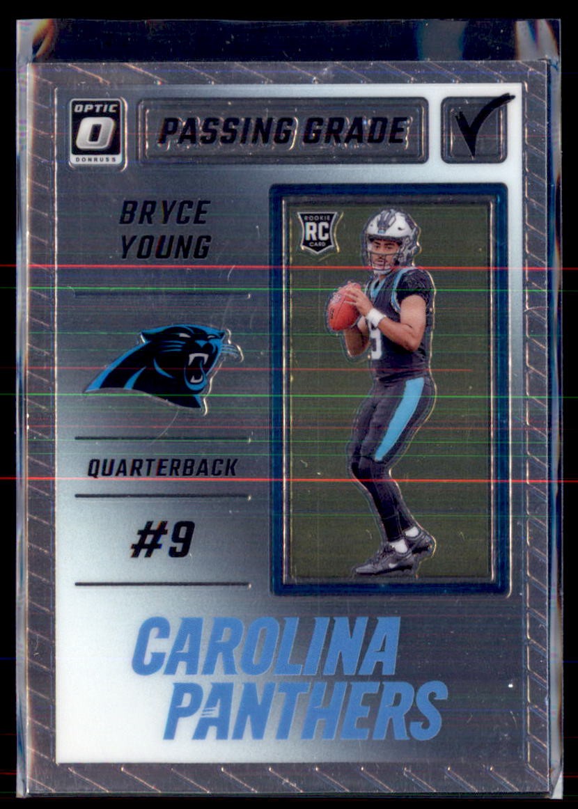 2023 Panini Donruss Optic Passing Grade Bryce Young Carolina Panthers PG-BY Roo