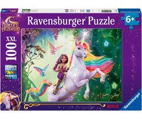 Ravensburger Puzzle Unicorn Academy, Sophia Und Wildstar, 100 Puzzleteile