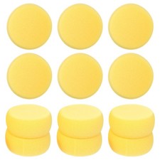 12pcs polish wax sponge small round sponge Bath Sponge