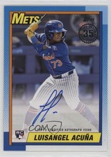 2025 Series 2 1990 Topps Baseball Luisangel Acuna Acuña #90A-LAC Auto 1k1w