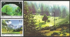 Kosovo 2011 ☀ Europa CEPT / Forest Nature set + MSS ☀ MNH**