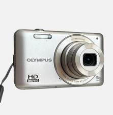 Digital Camera Olympus VG-120 - Working Condition - With Battery, Card  USB