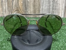 BAUSCH  LOMB VINTAGE B L 22 EYEGLASSES SAFETY Tinted Lens with Case