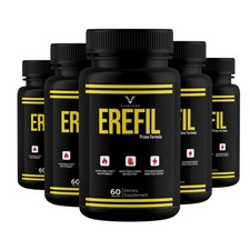 (5 Pack) Erefil Advanced Male Health Support Vitamin Supplement Ere Fil 300 Caps