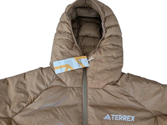 Adidas TERREX XPERIOR Climawarm 700 Down Hooded Jacket JL5561 Men’s Size XL New image 7