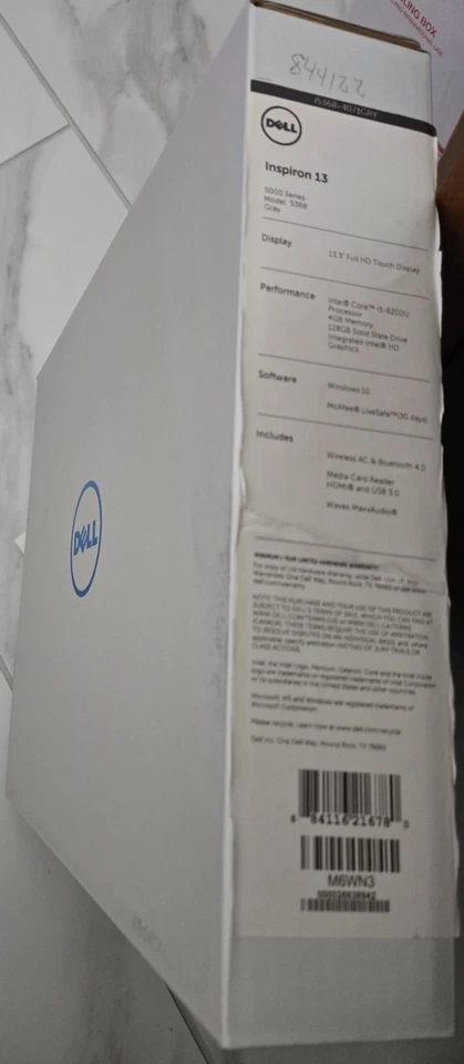 DELL Laptop Inspiron 13 5000 i5368-4071GRY Intel i5 6200U (2.30 GHz) 4 GB NEW - Image 2 of 2