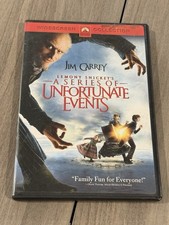 Lemony Snickets A Series of Unfortunate Events DVD, 2005, Widescreen Free Ship