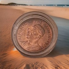 Gambia 1 Butut, 1971 / Uncirculated (Encapsulated)