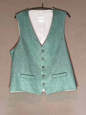 Original Roy Robson Herren Weste Größe: EU 106, Farbe: grün, NEU