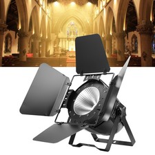200W COB LED Par Light DMX Stage Audience Blinder Lighting Warm White Cool White