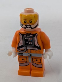 LEGO Star Wars Snowspeeder Pilot Minifigure - sw0607 75074 - No Headgear