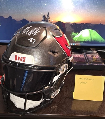 Rob Gronkowski Autographed Tampa Bay Buccaneers Speedflex Helmet