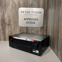 Nearly New - Denon AVR-X1800H 7.2 Ch. 8K AV Receiver with HEOS Built-in - Black