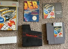 ebay® Auktion 287624319246 | Marble Madness Nintendo NES PAL UK Boxed Complete Manual Sleeve MB Retro Thumbnail of ebay® auction 287624319246 | Marble Madness Nintendo NES PAL UK Boxed Complete Manual Sleeve MB Retro