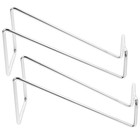 Single Silver Wine Holder Iron Bottle Stand Small Wine Rack for Interior Decor