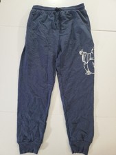 True Religion Mens Sweatpants Medium Navy Blue Buddha Logo Joggers Pants M