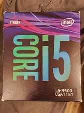 NEW Core i5-9500 3.0GHz 8 GT/s LGA 1151 Desktop CPU Processor SRF4B BOXED gi