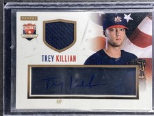 Killian, Trey - 2014 USA Baseball Box Set - Swatch/Autograph - 26/99
