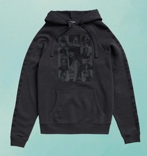 Taylor Swift Hoodie Adult Black Gray The Eras Tour Concert Merch Size 2XL