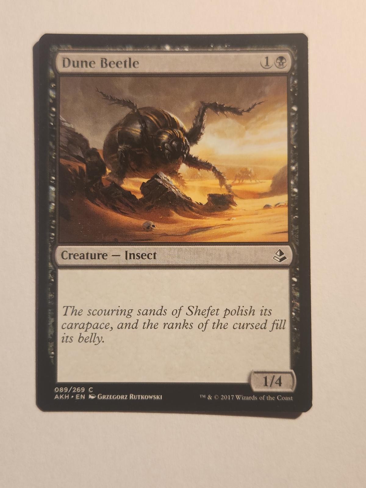 Dune Beetle 89 Amonkhet Magic: The Gathering Common LP