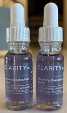 Clarity RX Better With Age Renewing Bakuchiol Serum (2) 1oz Total Sealed