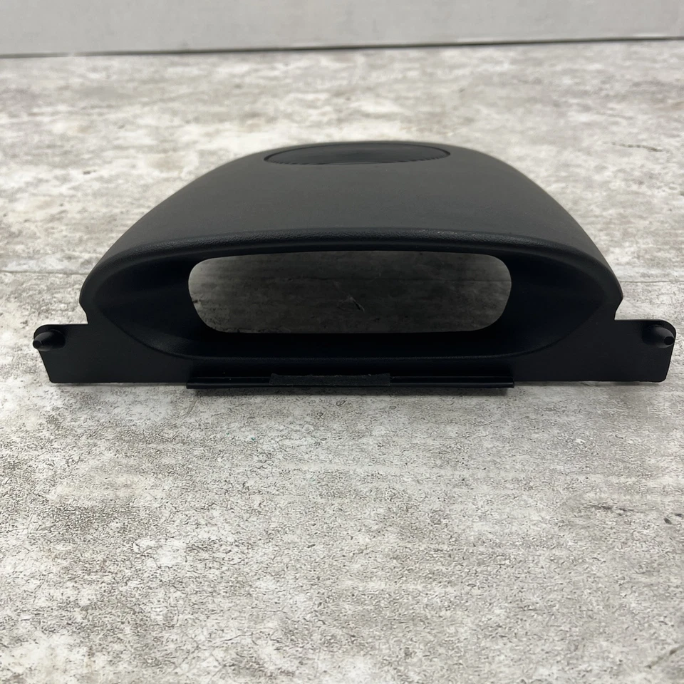 2000-2005 Mitsubishi Eclipse Center Upper Dash Trim Hood Speaker Clock Bezel OEM - Image 4 of 4
