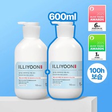 ILLIYOON Ceramide Ato Lotion Double Pack 600ml 600ml / Expeditedship