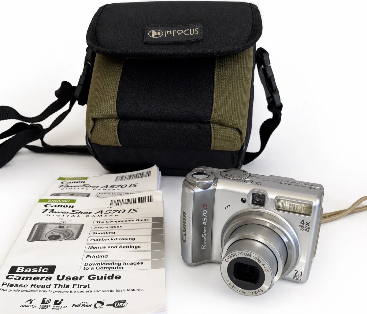 Canon PowerShot A570 IS Digital Cameras for Sale | Shop New & Used