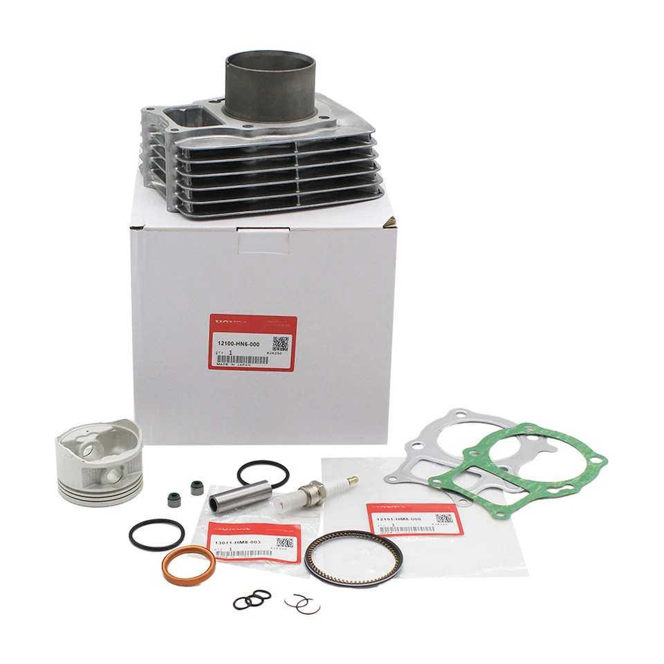 New Cylinder Top End Rebuild Kit 12100-HN6-000 OEM For Honda TRX250 Recon 250 Foto 4 de 4
