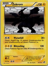 Pokémon Zekrom 47/114 Schwarz & Weiß 2011 Deutsch