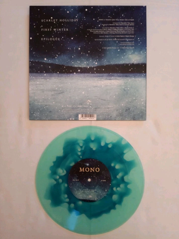 MONO 🇯🇵 SCARLET HOLLIDAY   VINYL EP 10'inch First Winter Edition ltd.300🔵MINT - Bild 2 von 4