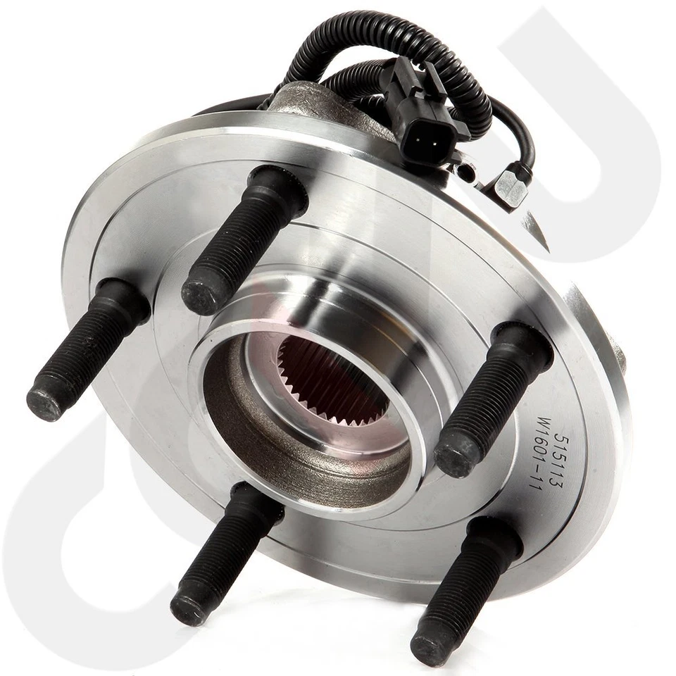 2 Front Wheel Bearing & Hub For 2006 2007 2008 2009 Dodge Ram 1500 W/ABS 5-Lugs Foto 4 de 4