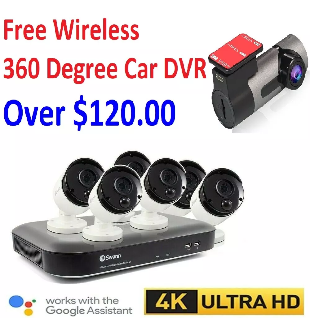 Swann 8mp cheap cctv