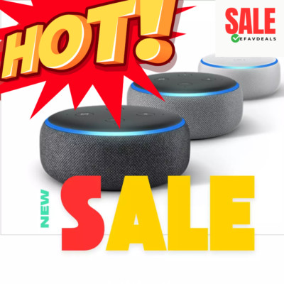 NEW Amazon Echo Dot 3rd Gen Smart Speaker with Alexa Voice Control ...