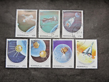 Nicaragua 1984 Mi-Nr. NI 2497 - 2503 Jahrestag der Raumfahrt kpl.