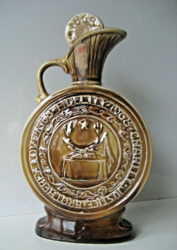 Elks BPOE Centennial 1968 Decanter James Jim Beam Kentucky Bourbon Whiskey Star - Picture 6 of 12