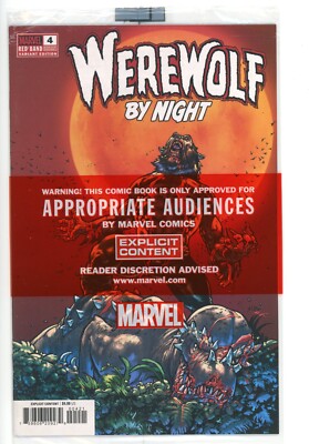 Werewolf by Night  - Red Band #4 - Andrei Bressan variant sealed polybag   NM