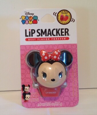 LIP SMACKER Disney Tsum Tsum Lip Balm Minnie Mouse Strawberry