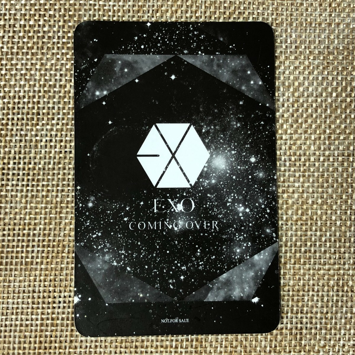 EXO CHEN [ COMING OVER ] Official Photocard, JAPAN 2nd Single