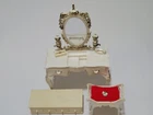 Vintage Barbie 1963 Susy Goose Vanity With Mirror, Seat & Hope Chest READ